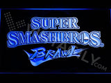 Super Smash Bros Brawl LED Neon Sign Electrical - Blue - TheLedHeroes