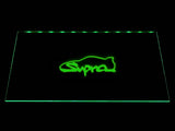 Toyota Supra LED Neon Sign USB - Green - TheLedHeroes