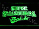 Super Smash Bros Brawl LED Neon Sign USB - Green - TheLedHeroes