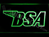 BSA Motorcycles LED Sign - Green - TheLedHeroes