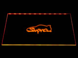 Toyota Supra LED Neon Sign USB - Orange - TheLedHeroes