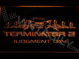 Terminator 2 Judgment Day LED Neon Sign USB - Orange - TheLedHeroes