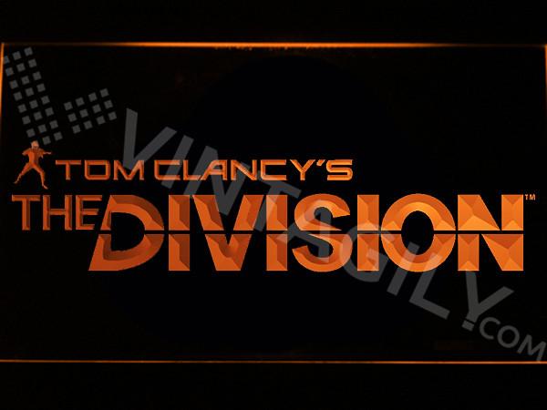 Tom Clancy's The Division LED Neon Sign USB - Orange - TheLedHeroes