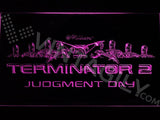 Terminator 2 Judgment Day LED Neon Sign Electrical - Purple - TheLedHeroes