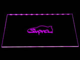 Toyota Supra LED Neon Sign USB - Purple - TheLedHeroes