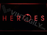 Heroes LED Sign - Red - TheLedHeroes