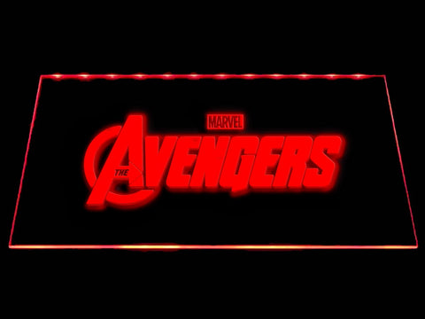 The Avengers (2) LED Neon Sign USB - Red - TheLedHeroes