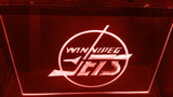 Winnipeg Jets (2) LED Neon Sign USB - Red - TheLedHeroes