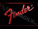 Fender LED Neon Sign Electrical - Red - TheLedHeroes