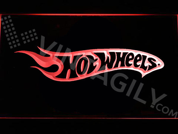 FREE Hot Wheels LED Sign - Red - TheLedHeroes