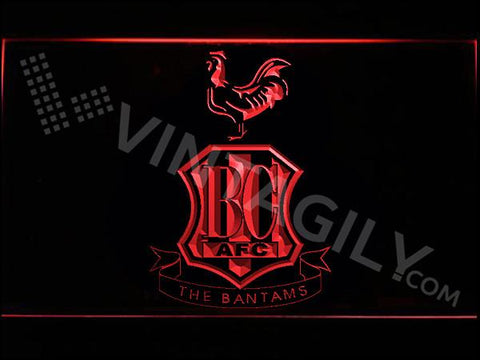 Bradford City AFC LED Neon Sign Electrical - Red - TheLedHeroes