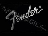 Fender LED Sign - White - TheLedHeroes