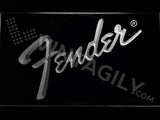 Fender LED Neon Sign USB - White - TheLedHeroes