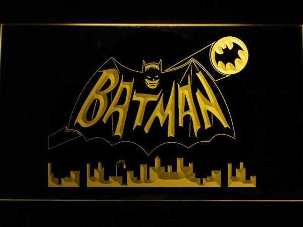 Batman 2 LED Neon Sign Electrical - Yellow - TheLedHeroes