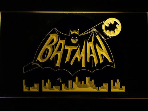 Batman 2 LED Neon Sign Electrical - Yellow - TheLedHeroes