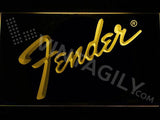 Fender LED Neon Sign Electrical - Yellow - TheLedHeroes