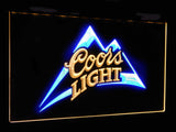 Coors Light Dual Color LED Sign - Normal Size (12x8.5in) - TheLedHeroes