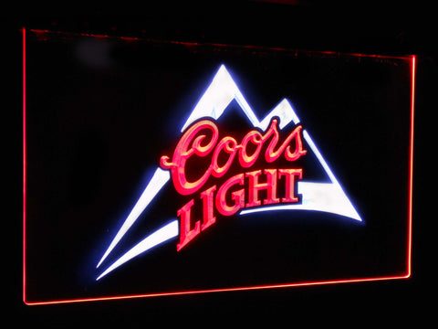 Coors Light Dual Color LED Sign - Normal Size (12x8.5in) - TheLedHeroes