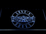 FREE Guns N Roses LED Sign - White - TheLedHeroes