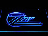 ZZ Top LED Neon Sign Electrical - Blue - TheLedHeroes