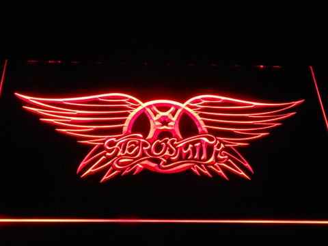 Aerosmith LED Neon Sign Electrical - Red - TheLedHeroes