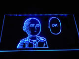 FREE Saitama OK LED Sign - Blue - TheLedHeroes