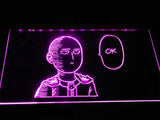 FREE Saitama OK LED Sign - Purple - TheLedHeroes