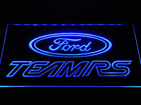 FREE Ford TEAMRS LED Sign - Blue - TheLedHeroes