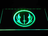 Star Wars Jedi Knight LED Neon Sign USB - Green - TheLedHeroes
