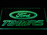 Ford TEAMRS LED Neon Sign Electrical - Green - TheLedHeroes