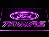 Ford TEAMRS LED Neon Sign Electrical - Purple - TheLedHeroes