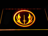 FREE Star Wars Jedi Knight LED Sign - Yellow - TheLedHeroes