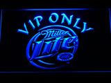 FREE Miller Lite VIP Only LED Sign - Blue - TheLedHeroes