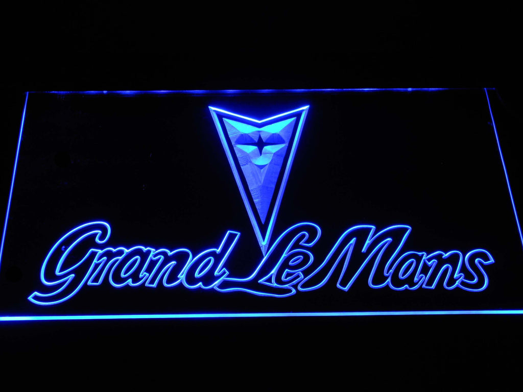 Pontiac LeMans Grand LED Neon Sign USB - Blue - TheLedHeroes