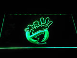 Ghostbusters (2) LED Neon Sign USB - Green - TheLedHeroes
