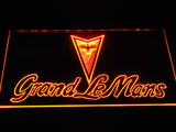 Pontiac LeMans Grand LED Neon Sign USB - Orange - TheLedHeroes