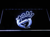 Ghostbusters (2) LED Neon Sign USB - White - TheLedHeroes