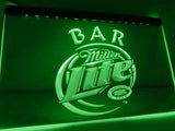 FREE Miller Lite Bar LED Sign - Green - TheLedHeroes