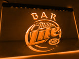 FREE Miller Lite Bar LED Sign - Orange - TheLedHeroes