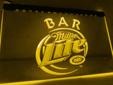 FREE Miller Lite Bar LED Sign - Yellow - TheLedHeroes