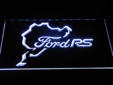 Ford RS LED Neon Sign USB - White - TheLedHeroes