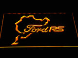 FREE Ford RS LED Sign - Yellow - TheLedHeroes