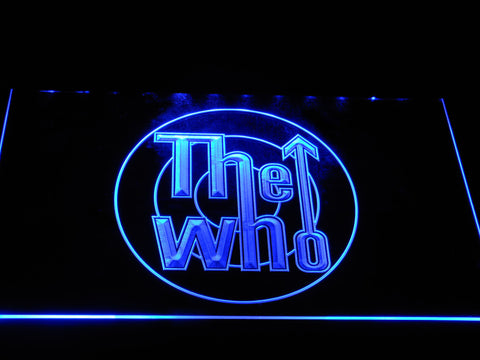 FREE The Who LED Sign - Blue - TheLedHeroes
