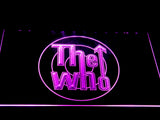 The Who LED Neon Sign USB - Purple - TheLedHeroes