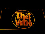 The Who LED Neon Sign USB - Yellow - TheLedHeroes