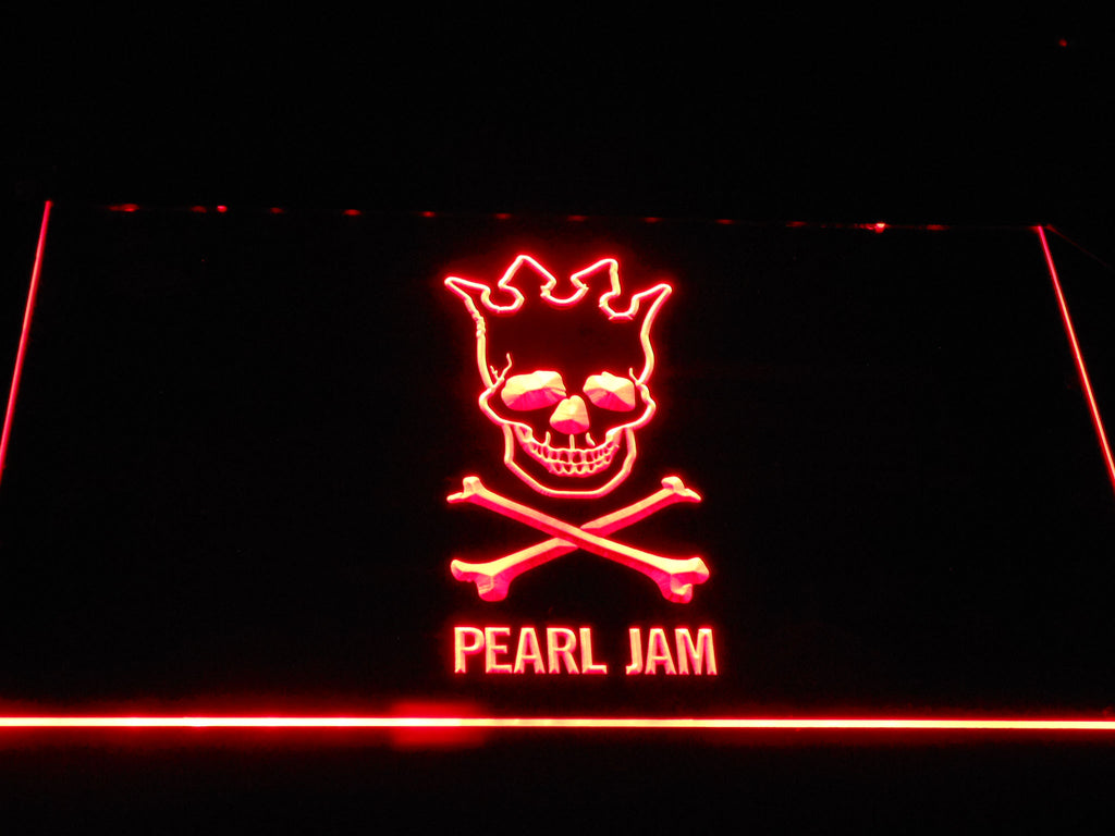 FREE Pearl Jam LED Sign - Red - TheLedHeroes