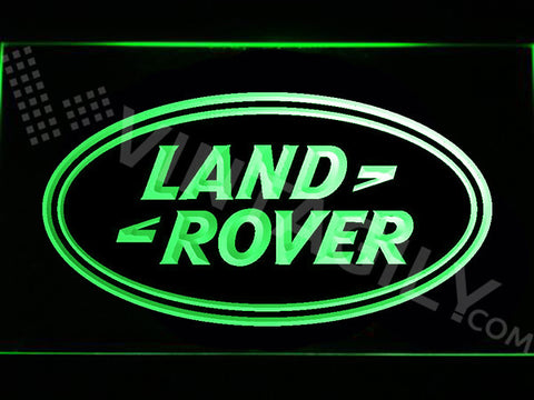 FREE Land Rover LED Sign - Green - TheLedHeroes