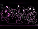 FREE Pokemon Starters LED Sign - Purple - TheLedHeroes