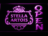 FREE Stella Artois Open LED Sign - Purple - TheLedHeroes