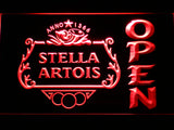 FREE Stella Artois Open LED Sign - Red - TheLedHeroes